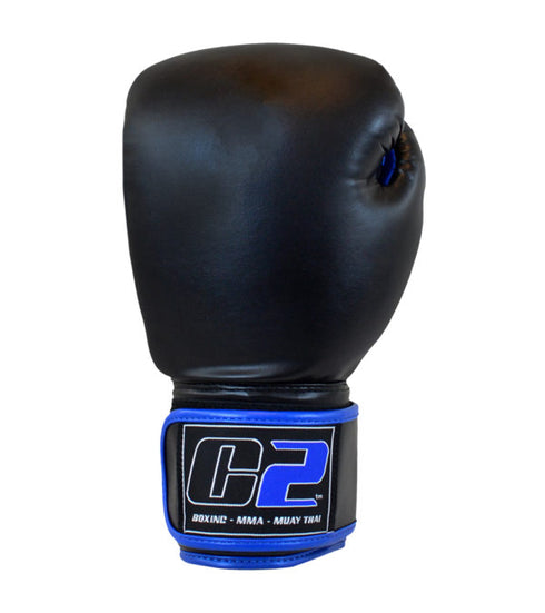 Combat Corner C2 Boxing Gloves w/ XtraFresh Blk/Blue-3